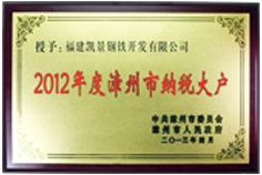 2012年度漳州市納稅大戶(hù)